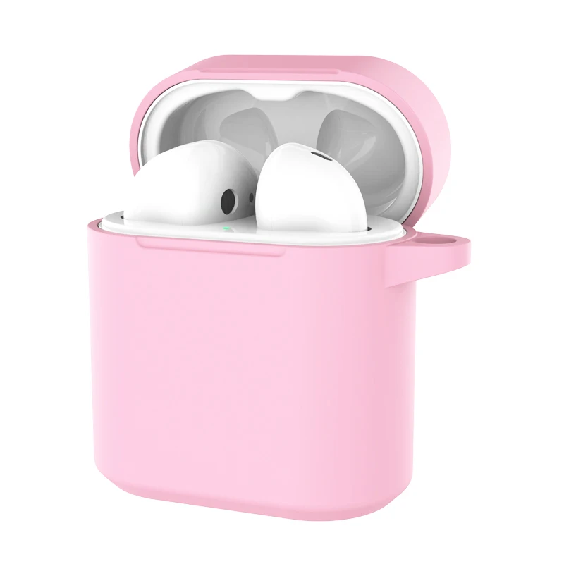Light Pink Силиконовый чехол для наушников для huawei Honor FlyPods, чехол для Honor Fly Pods Pro, защитный чехол для Honor Flypods Pro, чехол из ТПУ - Цвет: Light Pink