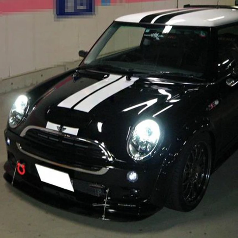 Наклейки для автомобиля Noizzy Racing Stripes Car Stickers Vinyl Ho Auto Decal Tuning для Skoda Renault Toyota Mini Cooper Opel BMW Lada Styling VW.