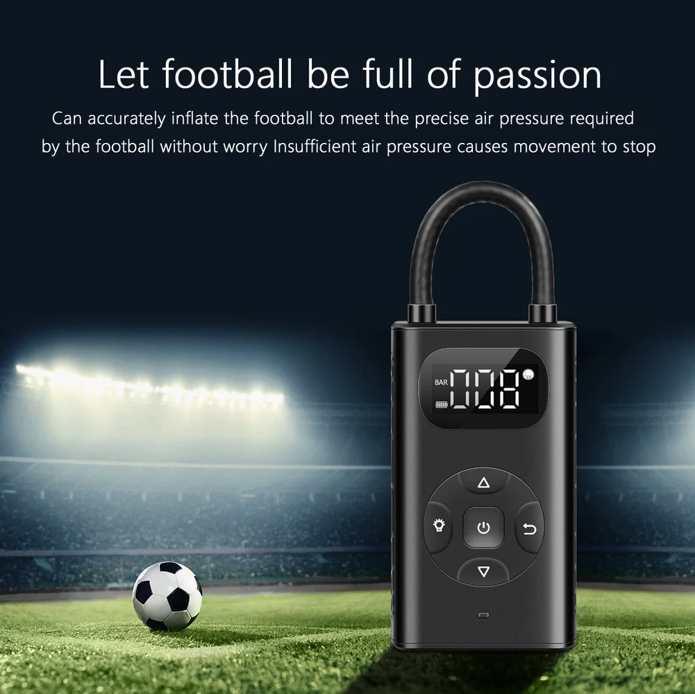 

Car Electrical Air Pump Mini Portable Wireless Tire Inflatable deflate Inflator Air Compressor Pump&TPMS Motorcycle Bicycle ball