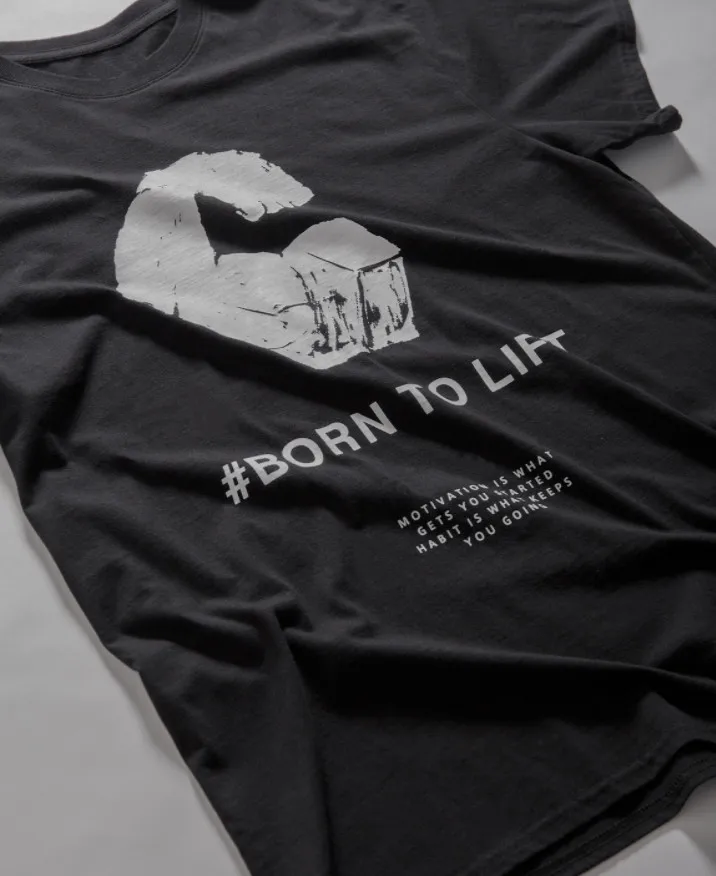 Мужская футболка с короткими рукавами и принтом летняя хлопковая приталенная