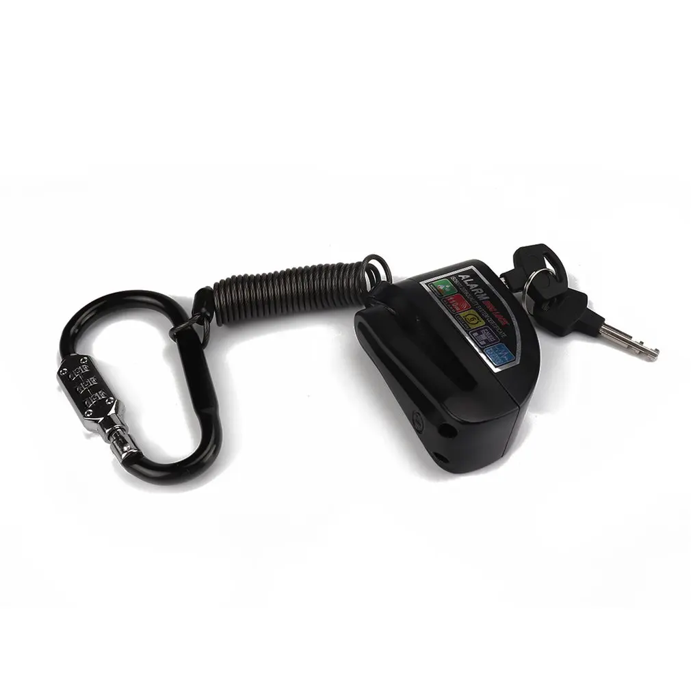 

Motorcycle Helmet Lock Anti-theft Rope Bike Mountain Bike Disc Brake Lock Padlock Password Lock Elastic Rope Lock