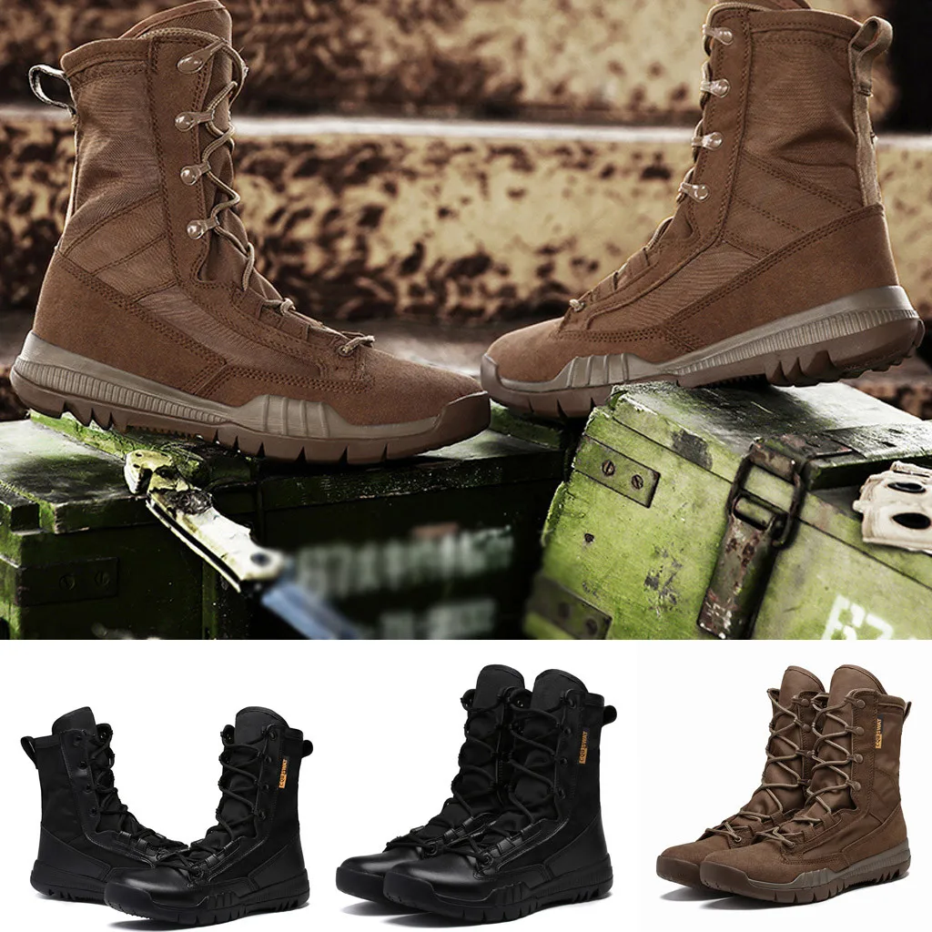 

Sport Style Ankle Boots Sneakers Soft Foundation Comfort Men Casual Shoes Strap Boots For Male High Roller Locomotive boot