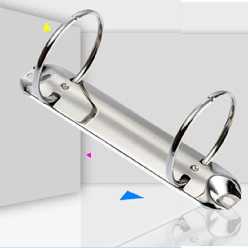 Спиральные зажимы для скрапбукинга A7 2 кольца металл цвет в ассортименте|Скрепки