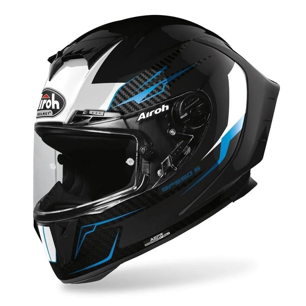 Шлем интеграл Airoh GP550 S VENOM BLACK GLOSS | Автомобили и мотоциклы