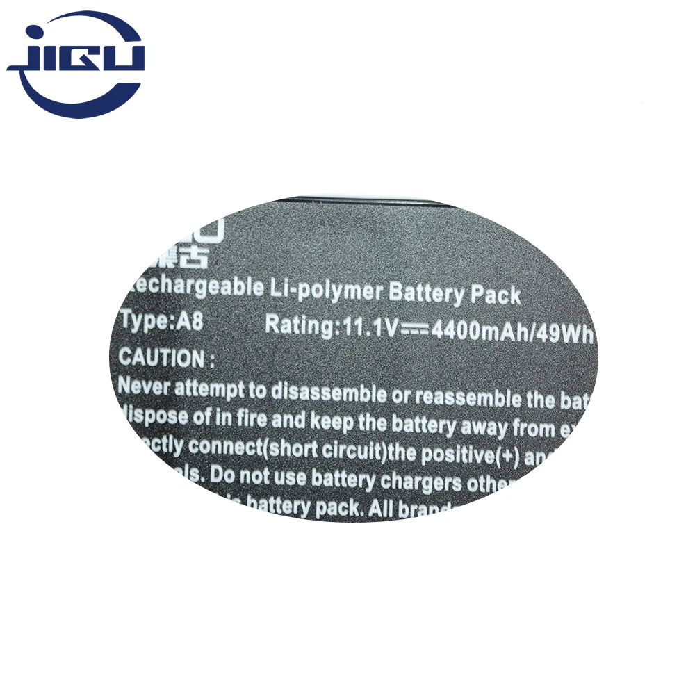 JIGU 6 Сотовый Аккумулятор для ноутбука ASUS A32-A8 A8Js A8Jv A8Le A8Jc A8Je A8Jm A8F A8Fm A8H A8Dc A8000 A8E 4400mAh |