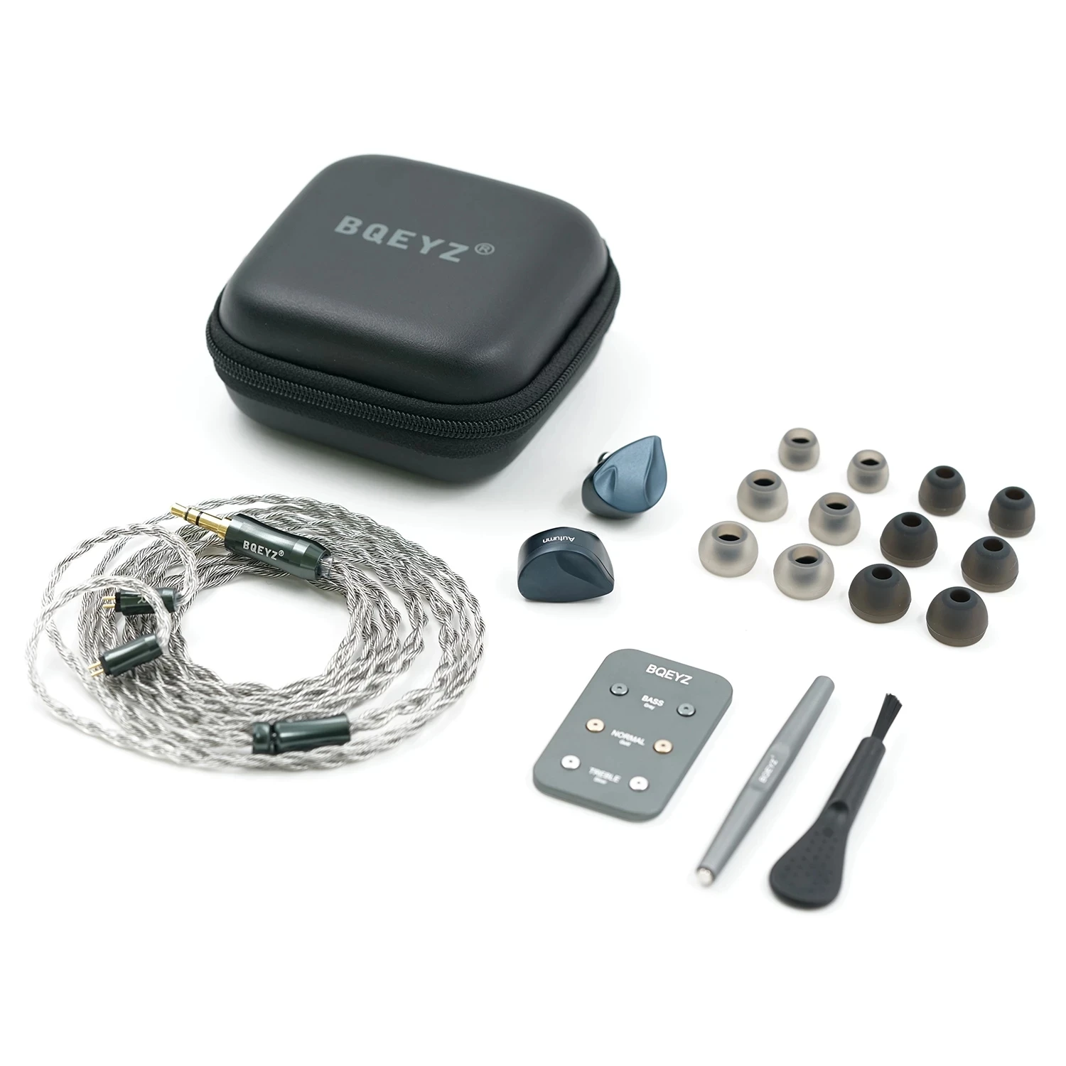 Проводные наушники-вкладыши BQEYZ с монитором для осени Hi-Fi стереонаушники IEMs