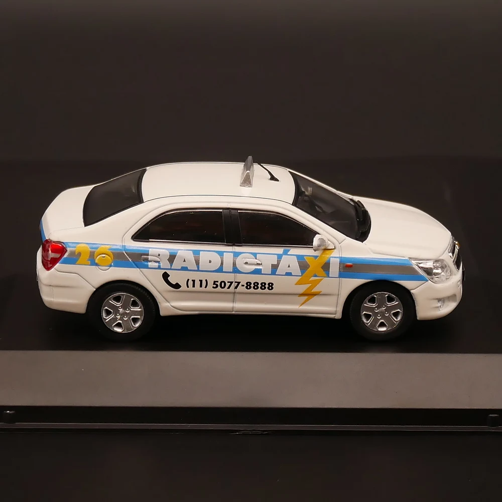 Ixo 1:43 Шевроле Кобальт такси литая модель автомобиля металлическая