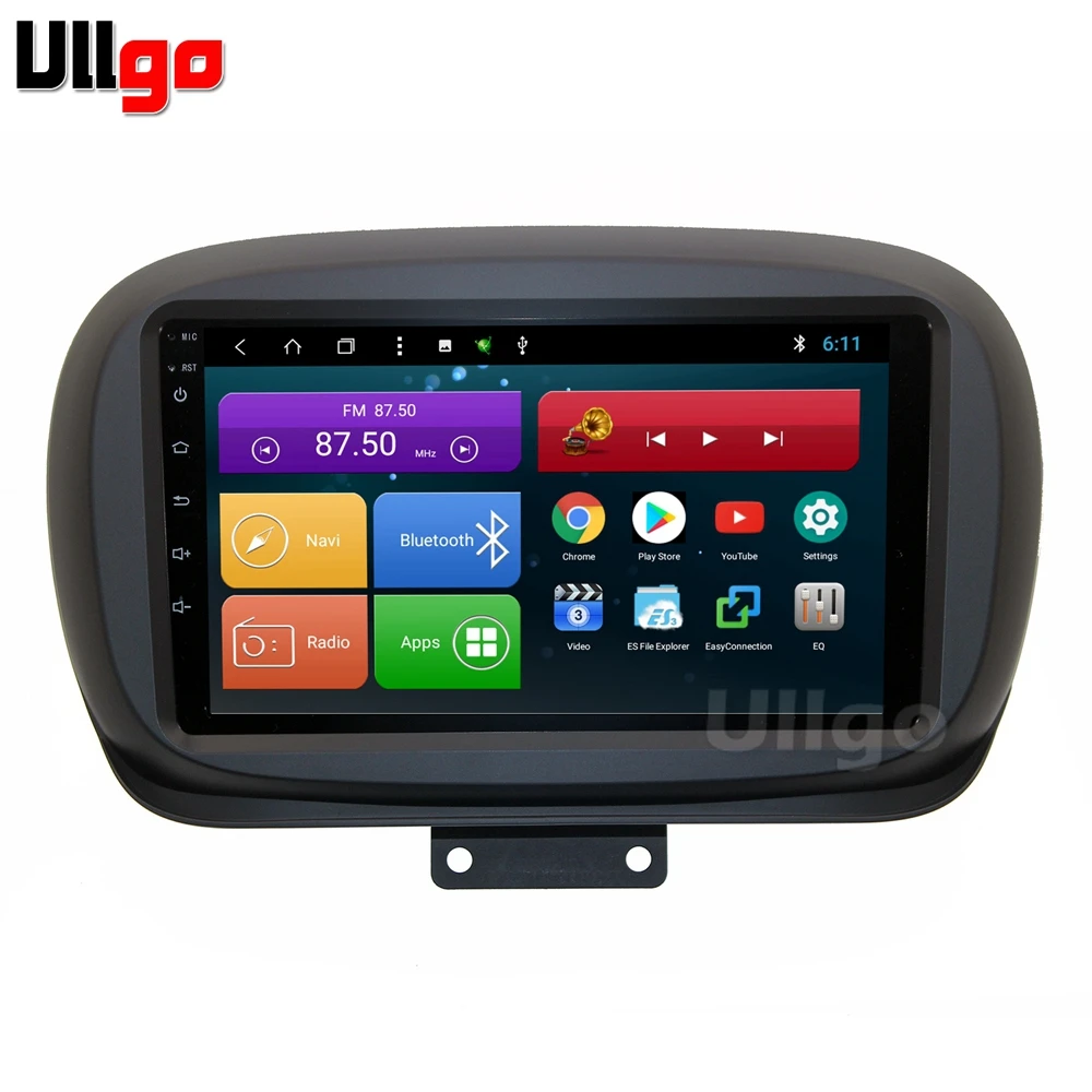Автомагнитола на Android 10 0 для Fiat 500 автомагнитола с GPS 1 din автомобильное радио