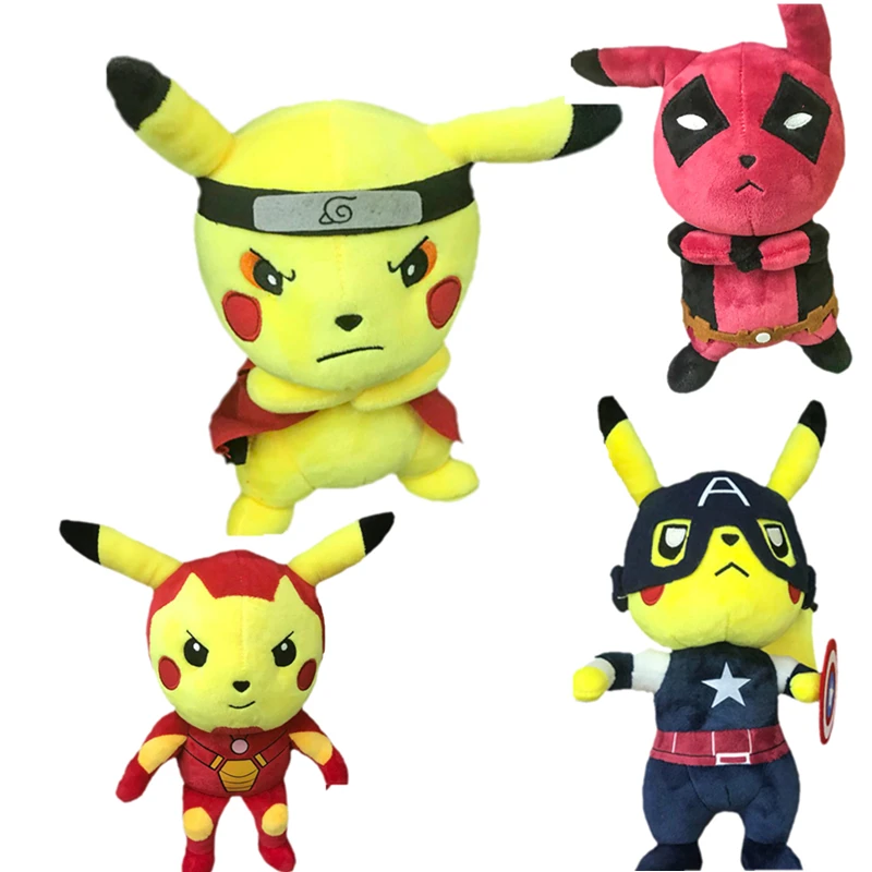 2019 новый креативный спальный Пикачу Сквиртл Mew Eevee Дэдпул платье Железный человек