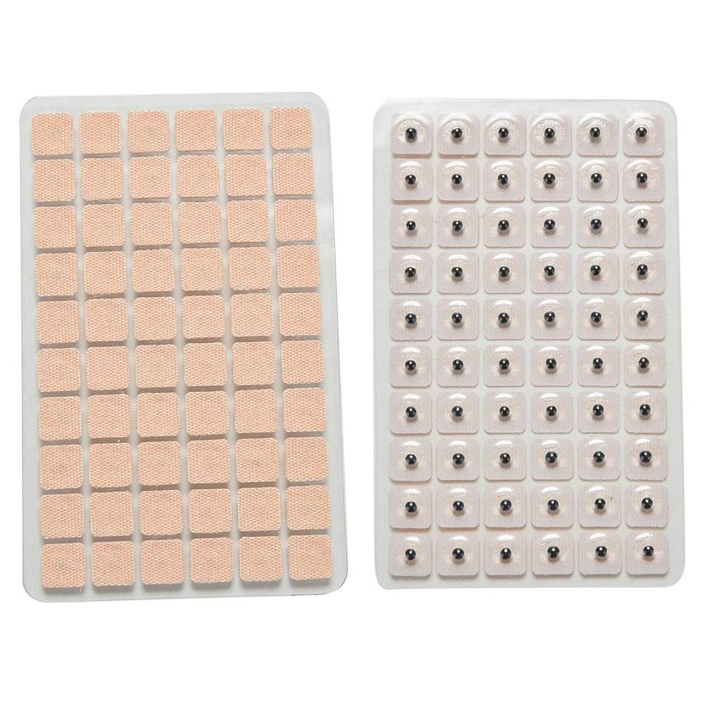 

600X Disposable Ear Press Seeds Acupuncture Vaccaria Plaster Bean Massage Hot
