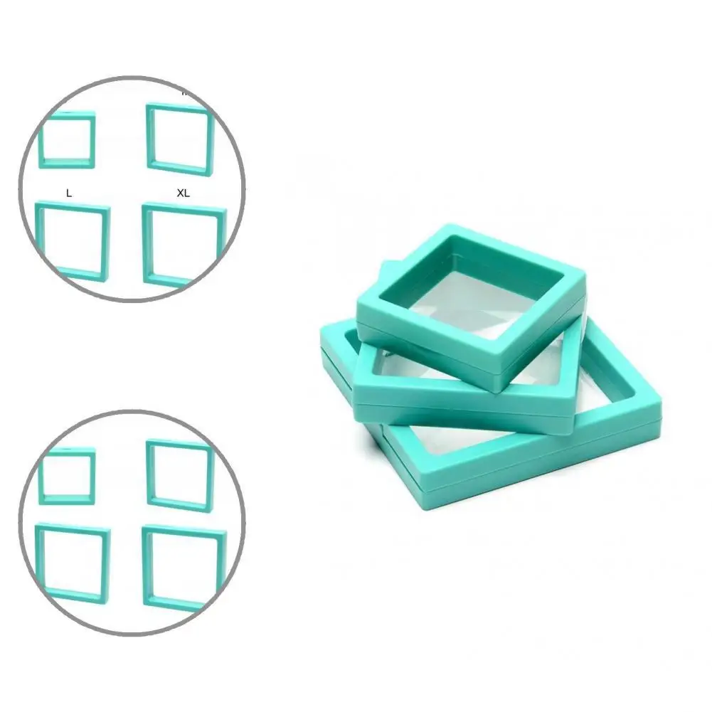 

Necklace Storage Holder Simple ABS Dustproof Jewelry Accessory Tray Display Box Jewellery Tray Earring Storage Case