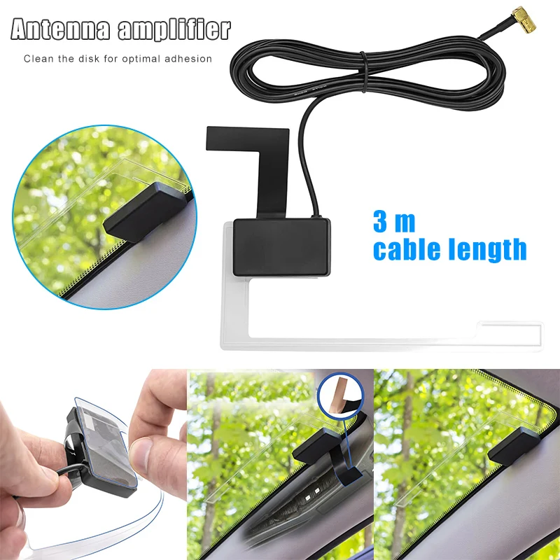 

Дисковая антенна DAB для активного радиоадаптера, аксессуары для простой установки для автомобиля VDX99