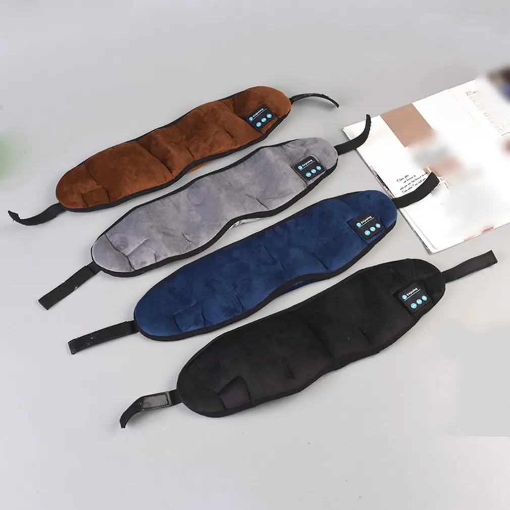 Беспроводная музыкальная удобная маска для сна гарнитура переключение вызовов и