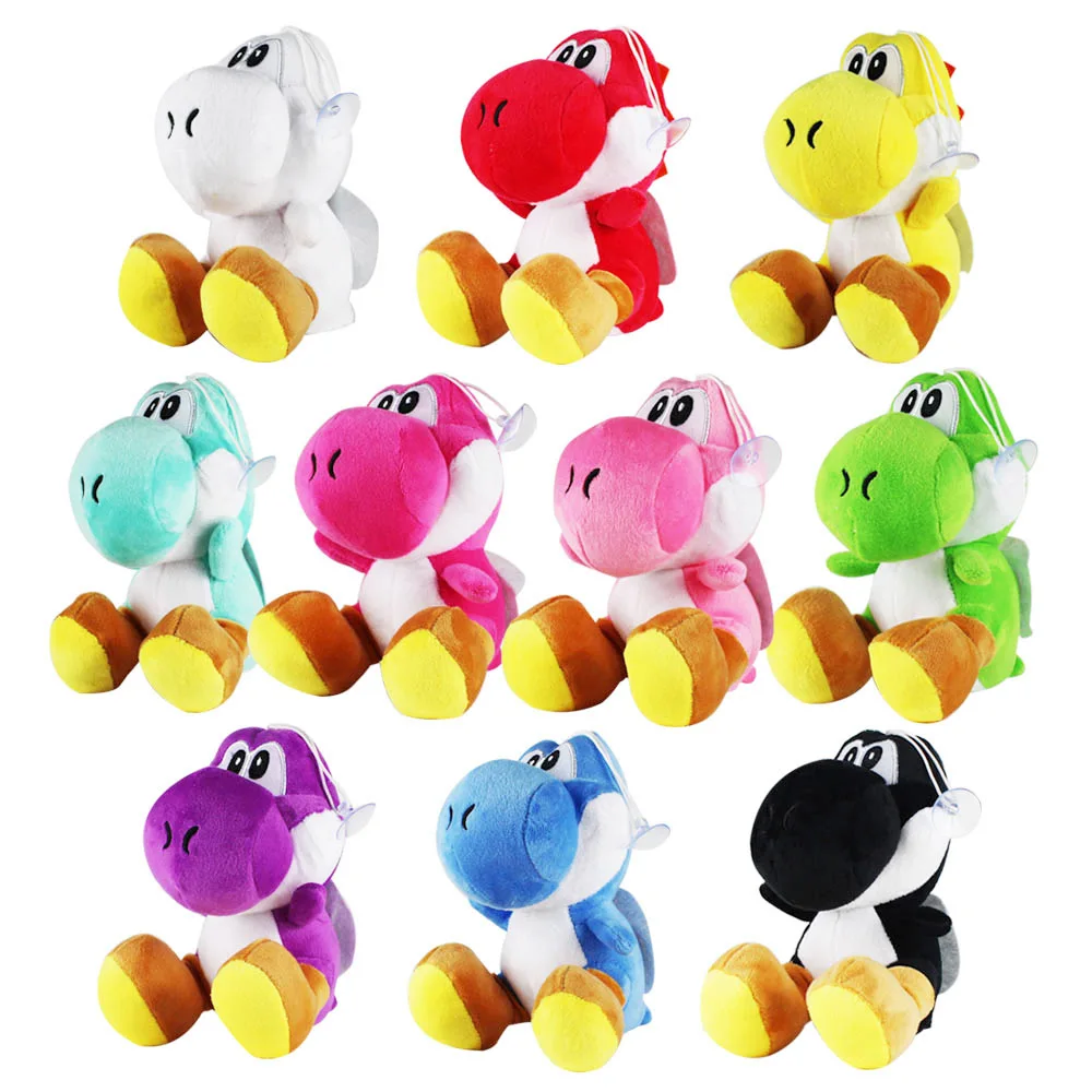 

17cm Green Dragon Plush Stuffed Dolls Animals Toys 10 Colors To Choose