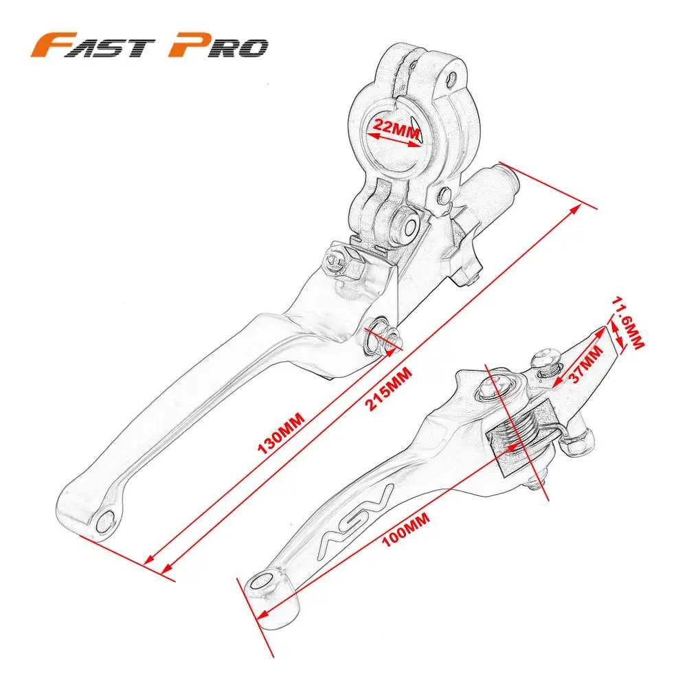 

Motorcycle Handlebars Grips Lock-on Grips and Brake & Clutch handlebar lever For YAMAHA YZ250F YZ450F WR250F WR450F WR250R/X