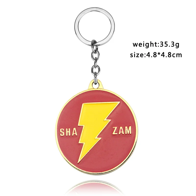 DC Comics Бэтмен ха Джокер металлический брелок Shazam флэш-брелок паук брелок металлический фильм Ювелирные изделия Подарки