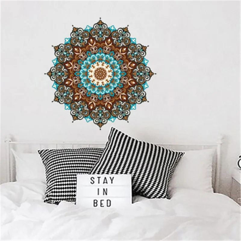 Мандала настенные Стикеры для медитации йоги искусство на стену гостиная в стиле