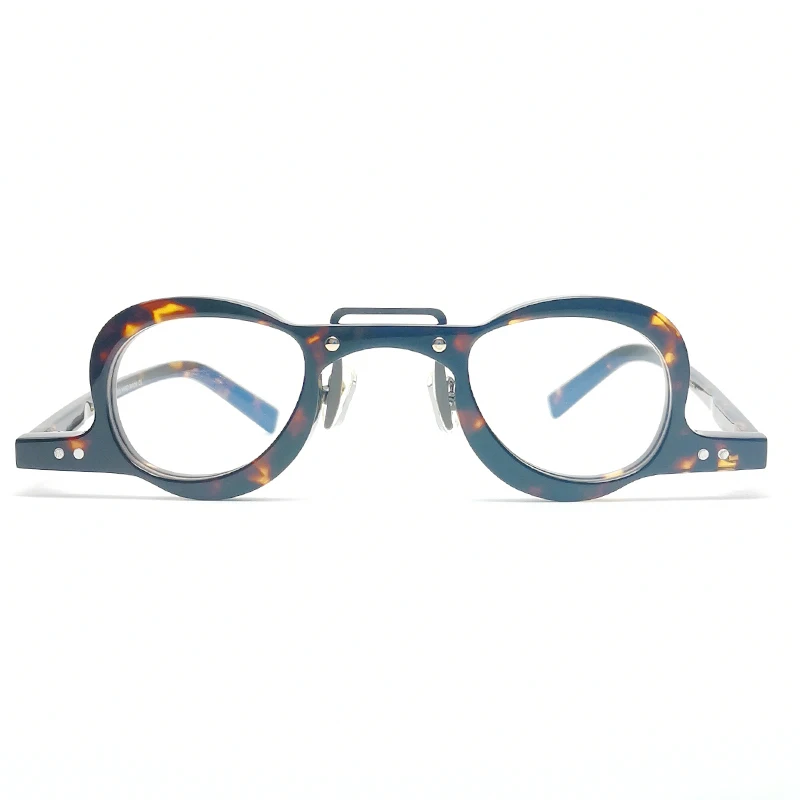 

2021 Acetate Irregualr Tortoise Vintage Retro Fashion Women's Prescription Glasses Wholesale Sight Minus Diopter Eyeglasses