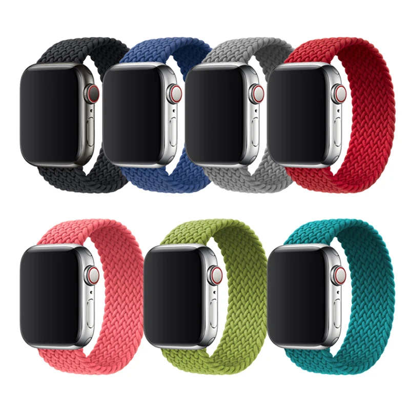 

Suitable For Apple Watch Iwatch6/5/4 Replacement Strap Apple Watch's New 1/2/3 Braided Strap Is Sweatproof Watch Accessories