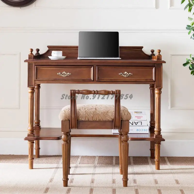Туалетный столик со спинкой мягкая сумка настольный стул в европейском стиле