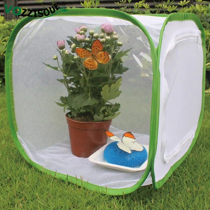 Мини теплица для сада полупрозрачная Складная сада|Сельскохозяйственные