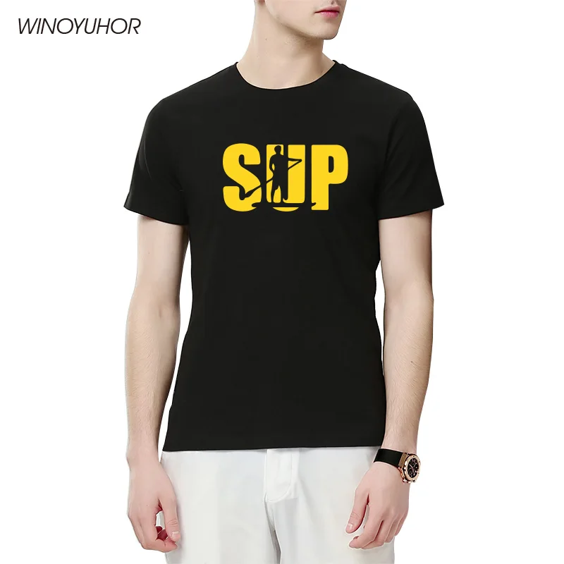 Новинка 2021 летняя мужская футболка футболки с подставкой для SUP серфинга