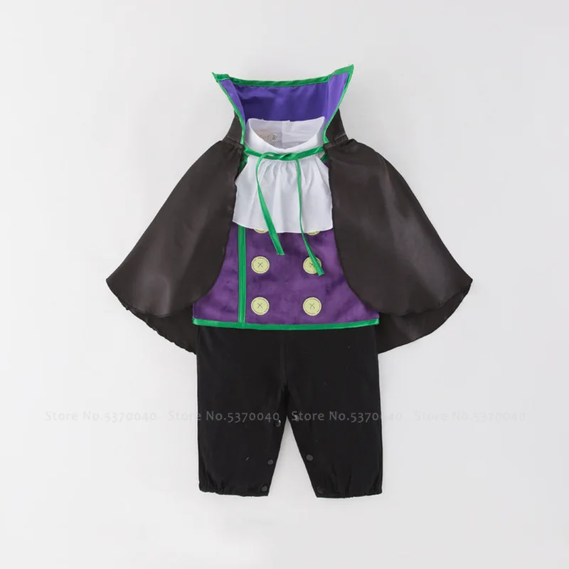 Детская одежда для мальчиков с длинным рукавом демон вампира детей в готическом