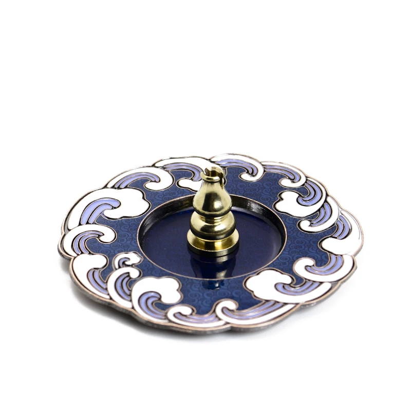 Вертикальный держатель для курильницы подставка из сплава в стиле ретро