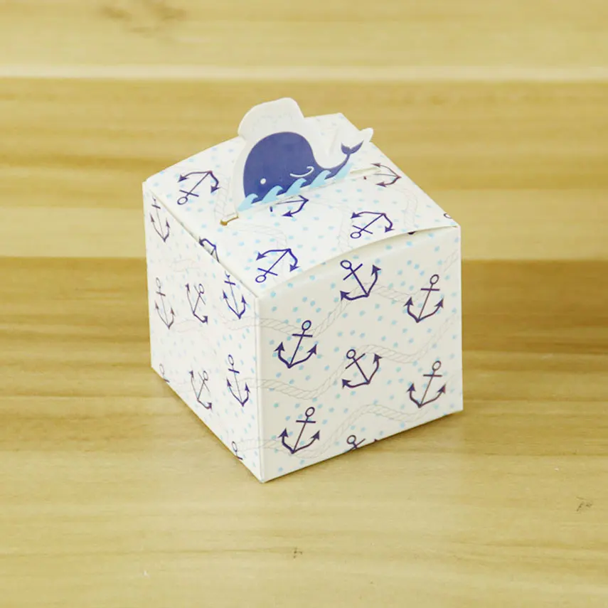 10 шт./лот Милая коробка для конфет с животными бутылка молока Дельфин слон