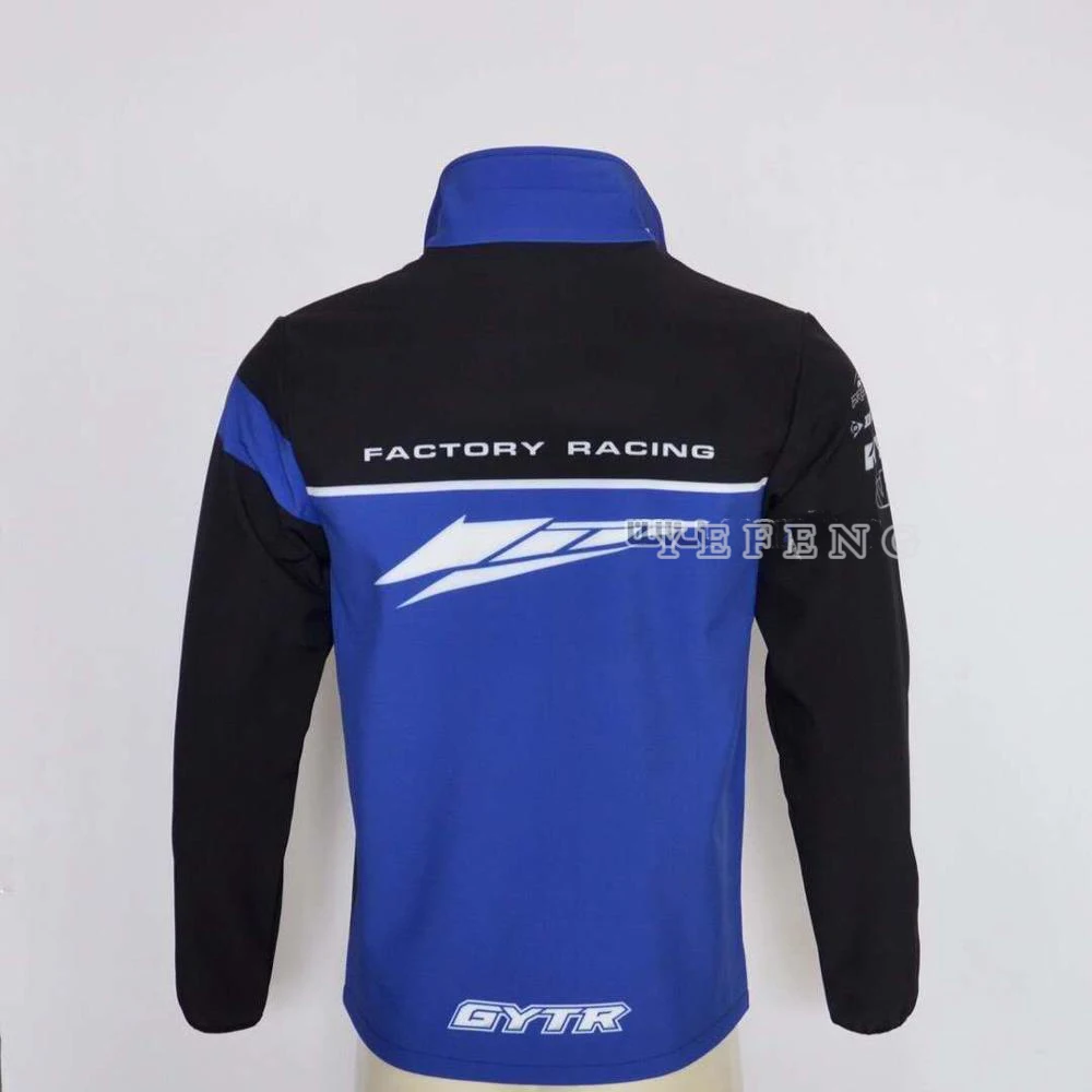 Motorbike Motocross Riding Full Zip Fleece Classic Sweater For Yamaha Keep Warm Sweatshirt Mountain Bicycle Offroad Hoodie | Автомобили и