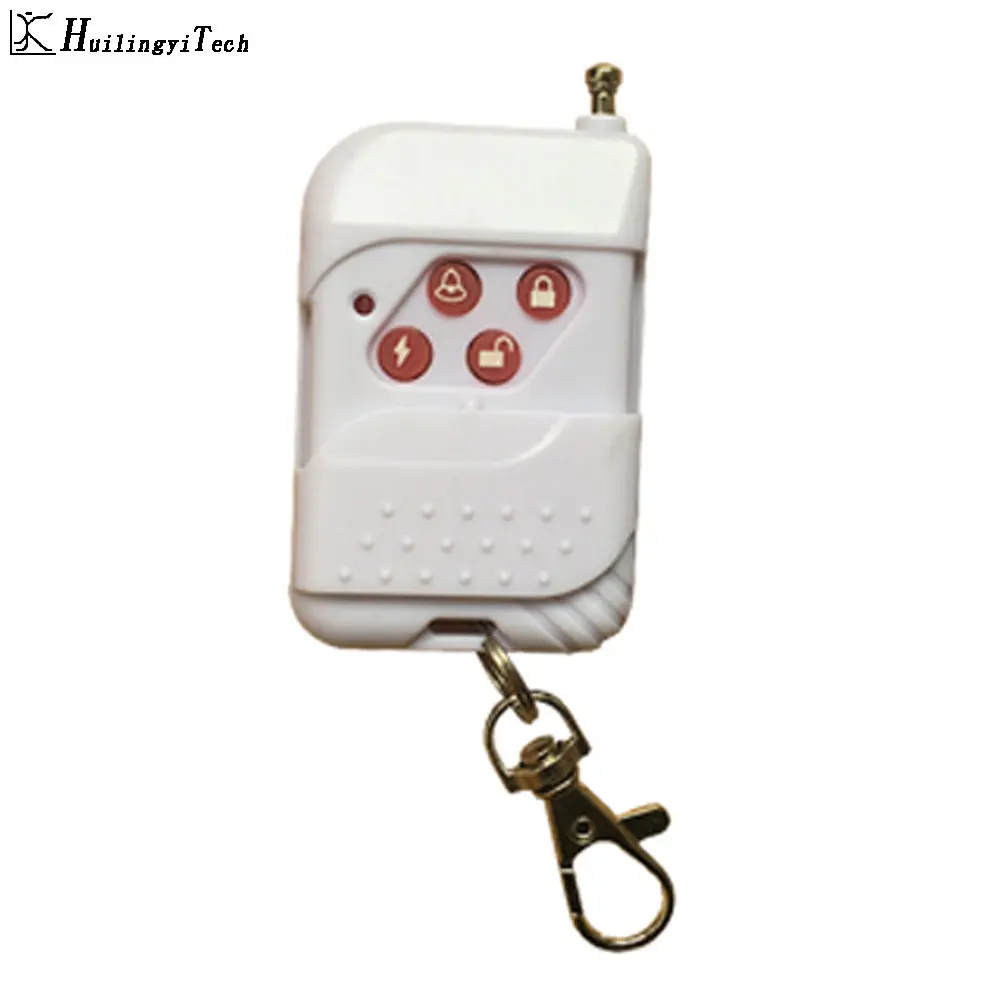 

Wireless Remote Control Key For PSTN and GSM Security Alarm 433mhz motion sensor