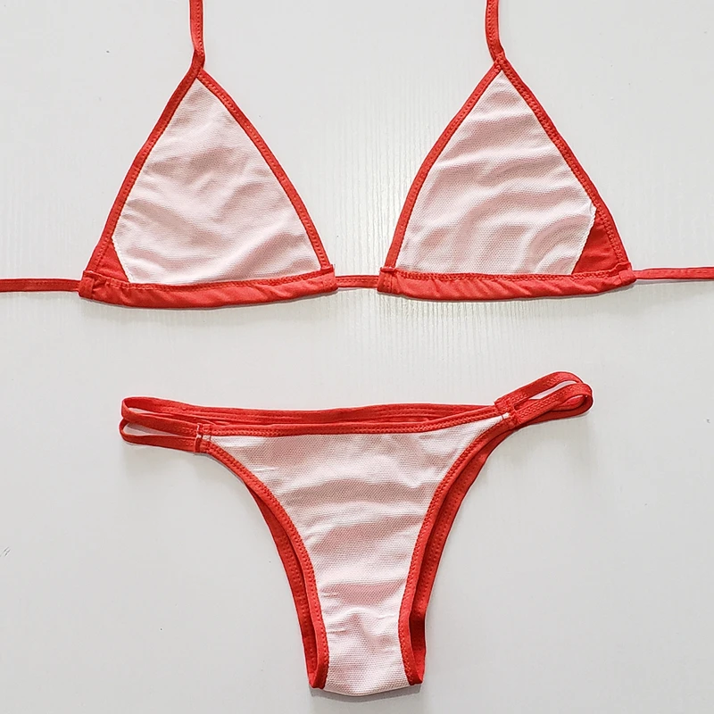 

Women Bikini Beach Swimwear Woman Strappy Girl String Swimsuit For Lady Bikini Set