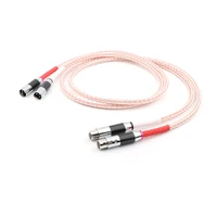 yter 8tc hifi hi end hiend single crystal copper av main speaker cable with carbon fiber xlr plug occ copper wire cable
