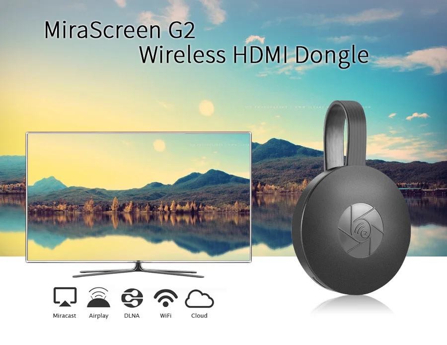 ТВ-флешка G2 2 4G 1080P Mira экран дисплей приемник совместимый с HDMI модель Miracast