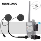 Мотоциклетный шлем Walkie Talkie Hands-Free шлем Bluetooth гарнитура Беспроводные наушники для велосипеда автомобиля локомотив BT наушники
