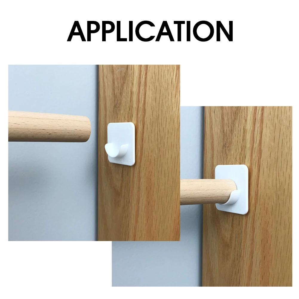 2/4 шт. настенные держатели для душевой кабины диаметр 2 см | Дом и сад