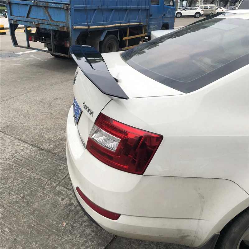 Спойлер для Skoda Octavia спортивный задний спойлер из АБС-пластика автомобиля со