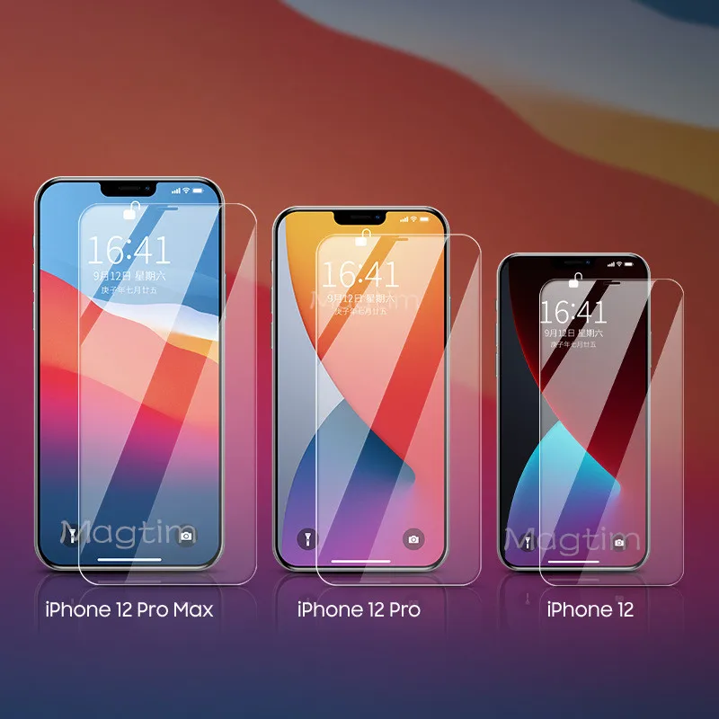 10 шт. защита для экрана из закаленного стекла iPhone 12 11 Pro Max 6 6s 7 8 плюс 5 5s Защитная