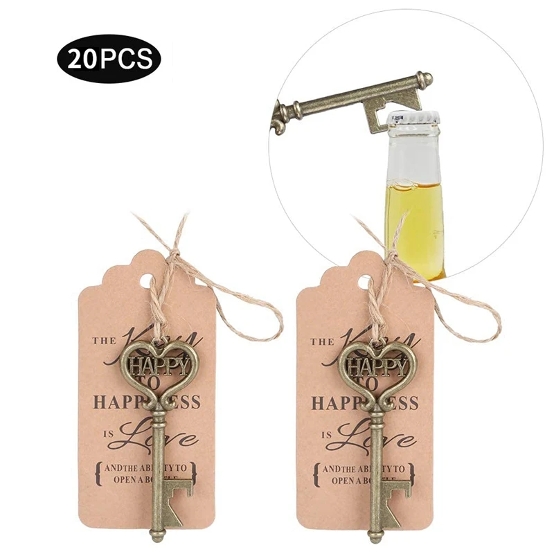 20 шт. открывалка для бутылок ВИНТАЖНАЯ фотография с отделкой из крафт-бумаги и