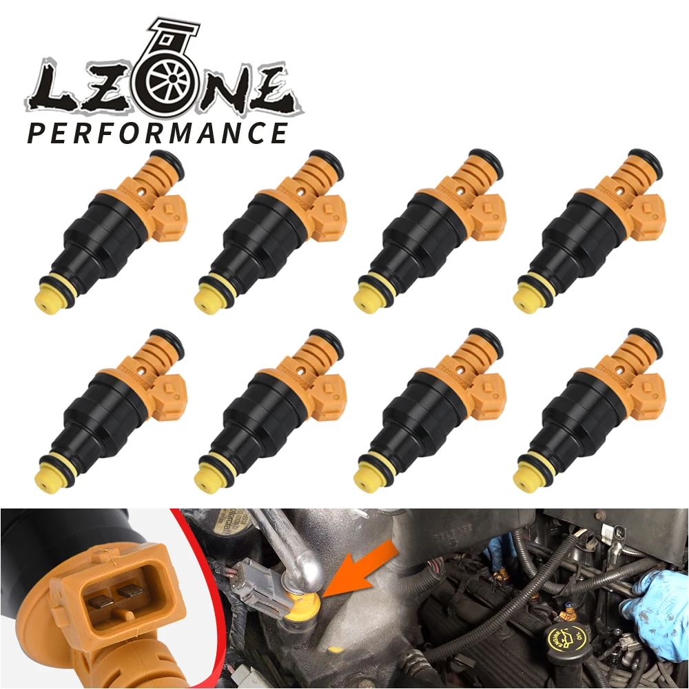 8 шт топливный инжектор с потоком 0280150943 для Ford 4.6L 5.0L 5.4L 5.8L Mustang Lincoln Mercury 0280150718 EV1 |