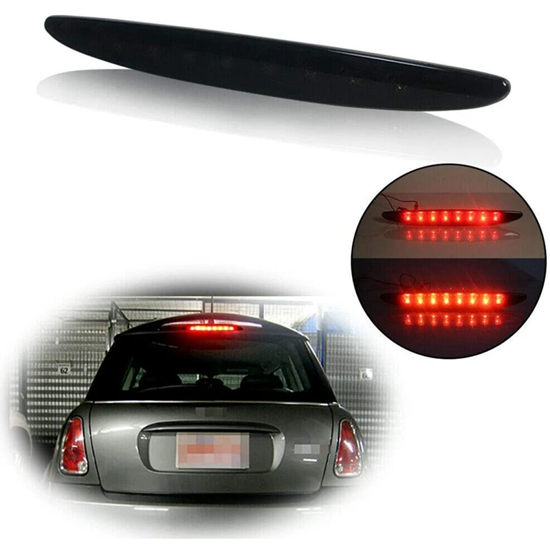 

LED Third Brake Light Stop Light Lamp Taillight for BMW Mini COOPER R50 / R53 2002-2006 63256935789 Black