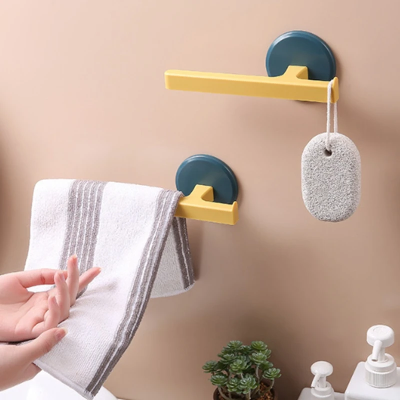 

3 Pack Towel Racks Household Wall-Mounted Towel Racks Bathroom Nail-Free Towel Bar Toilet Towel Racks