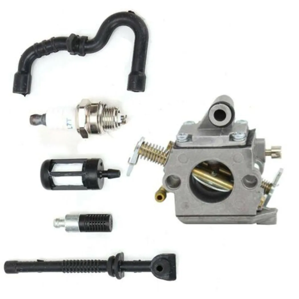 

Air Filter Carburetor For Stihl Fuel Filter Fuel Line MS170 Spark Plug