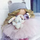 Наушники диаметром 15*100 см для кукол, термостойкие волосы, римские вьющиеся волосы для удлинения кукол BJDBlyth