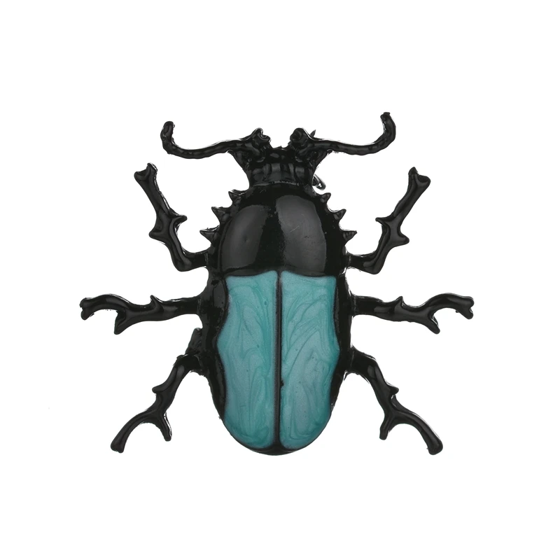 Новый Жук Винтажный булавка Новинка забавная мода уникальная брошь воротник для