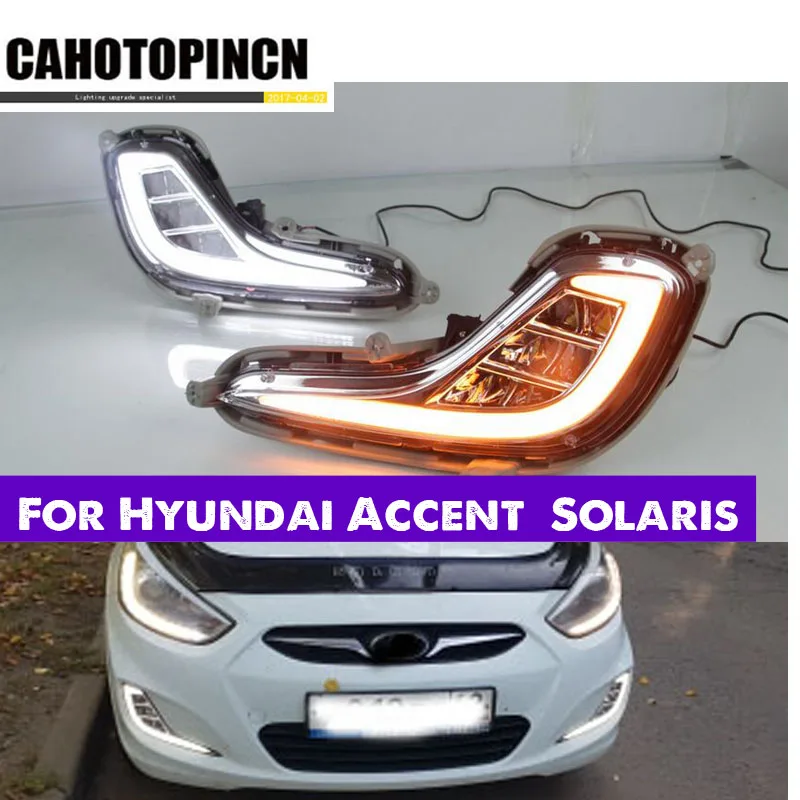 Для Hyundai Accent Solaris 2010 2011 2012 Водонепроницаемый 12В светодиодный автомобильный