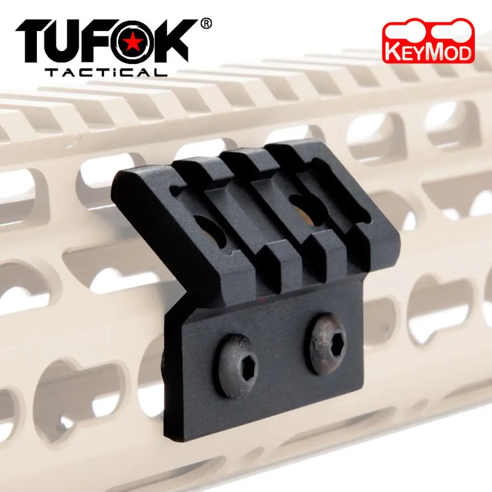 Tufok M-Lok Keymod смещение M300 M600 разведка светильник крепление MLok Оптика прицел