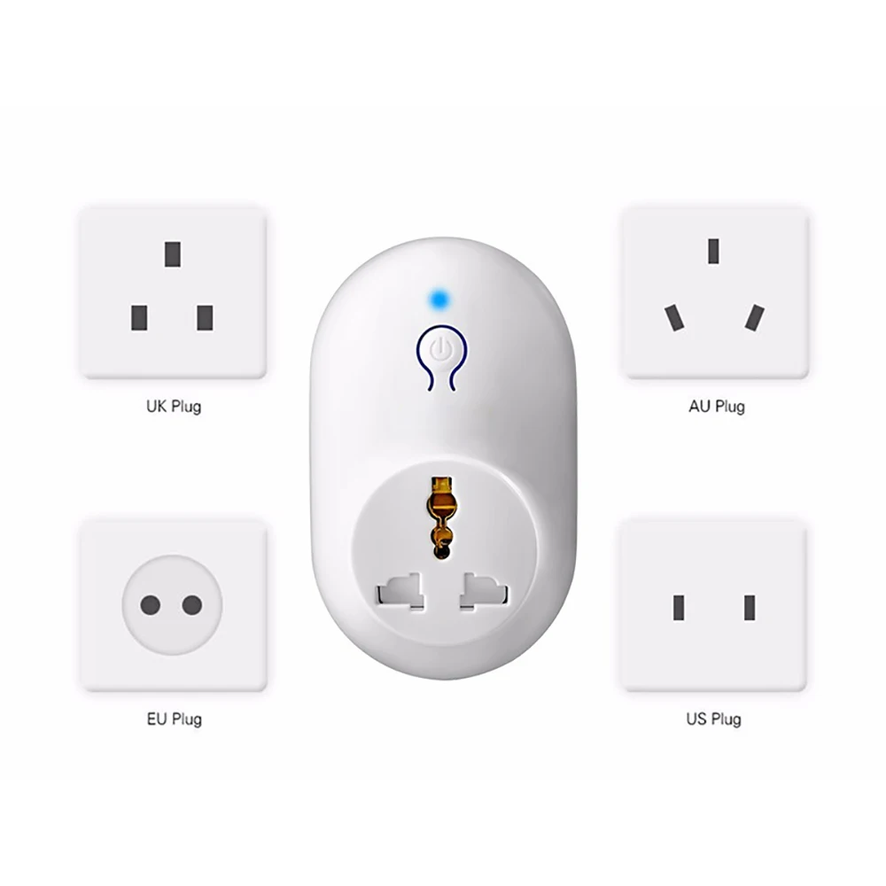 

TOWODE S71 Wireless Remote Smart Socket Power Socket 433MHz Adapter Switch Plug Socket For Security Alarm System