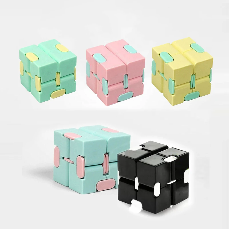 

Infinity Magic Cube For Children Adult Decompression Square Puzzle Toys Anti Stress Fidget Toy Funny Hand Game Relieve Stress