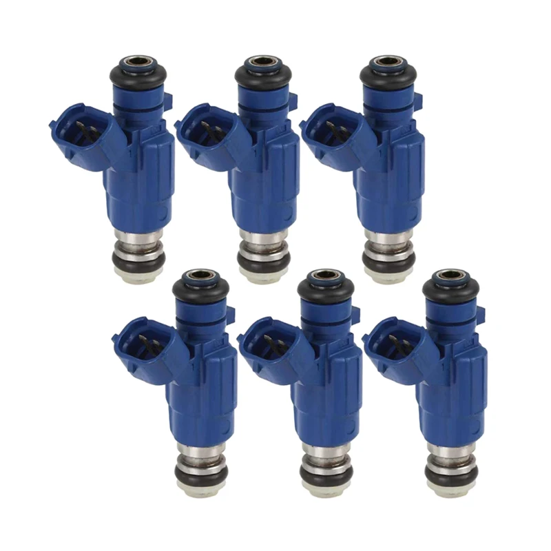 

6 PCS 16600-AA500 FBJE100 Fuel Injectors For Nissan GTR Safari Patrol Skyline R34 RB25DET 2.5L Turbo TB48DE 16600AA500